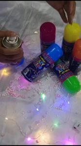 Semprotan Jaring Colour string spray Crazy String satuan