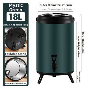 ZIYINGCHA | Commercial Large Capacity Insulated Stainless Steel Dispenser
