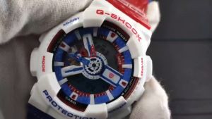 GA-110 GA110 OPTIMUS PRIME AUTOLIGHT TRANSFORMER LIMITED EDITION MEN SPORT WATCH