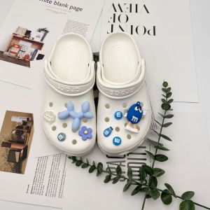 Crocs Charms Shoes DIY Accessories 3D Balloon Dog Blue M Bean Detachable Shoes Buckle Clogs Decoration for Crocs