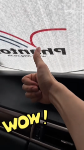 MTG Carsmetic ม่านบังแดด Phantom กันแดดได้ดีเยี่ยม UVA 96% UVB 99%