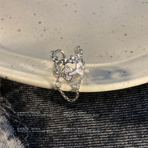 SRRMHYN Cuff Hoa Cương Mũi Đơn Giản Cho Nữ Không Có Hố Mới Phong Cách Hàn Quốc Đơn Giản Thường Ngày Thương Mại Phong Cách