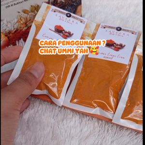 KUNYIT BUBUK / TUMERIC POWDER ORIGINAL KUALITAS SUPER 100% ASLI REMPAH KUALITAS PREMIUM uk. SACHET