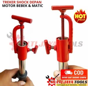 TREKER BUKA SHOCK DEPAN MOTOR BEBEK & MATIK ALAT UNTUK MEMBUKA RING SHOK DEPAN TREKER SHOKBREAKER