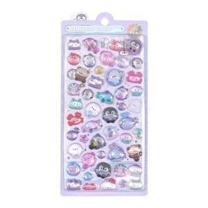 Purple ST002 Stiker Bonbon Drop Viral 3D Timbul Sticker Lucu Puffy Series Ohsome KKV gift hadiah kado