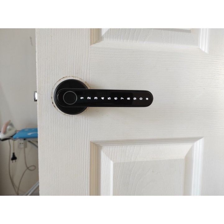 Khoá Vân Tay Cửa Gỗ TL07 Thiết Kế Nhỏ Gọn & Tiện Lợi | Lazada.vn