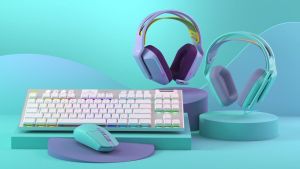 Logitech G335 Wired Gaming Headset – Black / White (Flip to Mute Microphone / 3.5mm Audio Jack / Memory Foam Earpads)