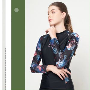 31012 Baju Renang Wanita/Baju Renang Dewasa/Baju Renang Muslim/Dua Piece Fashion Dewasa Baju Renang Lengan Panjang Pakaian Selam/Baju Renang dengan Hijab