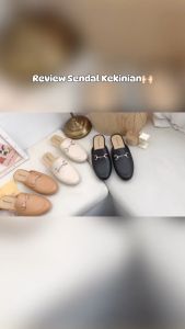 OKAIDO Sepatu Sandal Selop Wanita Cewek Kerja Nyaman Lembut Elegan