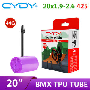 CYDY Bicycle TPU Inner Tube 20x1.9/2.0/2.1/2.2/2.25/2.3/2.35/2.4/2.5/2.6 Tyre French Valve 45mm BMX Camera Bike Tire 20"pneu 425