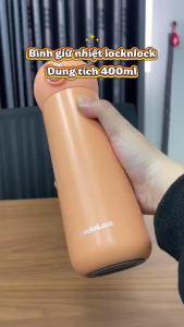 Bình Giữ Nhiệt Locknlock LHC3293ORG Dung Tích 400ml Thép Không Gỉ Hàng Chính Hãng - Joymall
