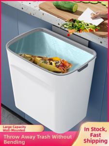 MRUN | Household Kitchen Garbage Bin Large Capacity Wall Hanging