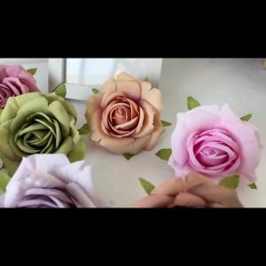 5/10Pcs 7cm Silk Rose Artificial Flower Silk Home Room Decoration For Wedding Brides Decortion DIY Craft Gift Accessories