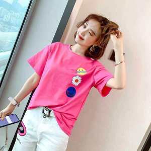 European Station Women's T-shirt: A Guide to Slimming Half Sleeve Fashion