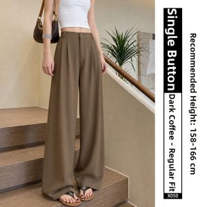 YAYANGREN | Summer Light Thin High Quality Drapey Womens Trousers