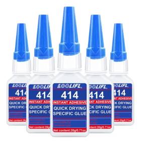 LOOLIFL | LOOLIFL 414 Super Glue 20g Keo Dán Tức Thì Cyanoacrylate Khô Nhanh Liên Kết Mạnh Mẽ Đa Năng Cho Nhựa Kim Loại Cao Su Acryl