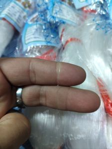 012 jaring burung putih lubang 1¼" - 4½" panjang 100 yds