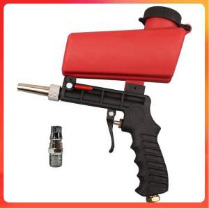 Súng phun cát hơi Súng phun cát khí nén áp lực 90 PSI súng bắn cát làm sạch bề mặt vật liệu tạo nhám cho máy nén khí