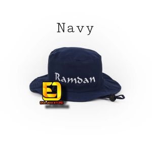 Topi Rimba Anak Free Bordir Nama Usia 3/15Thn