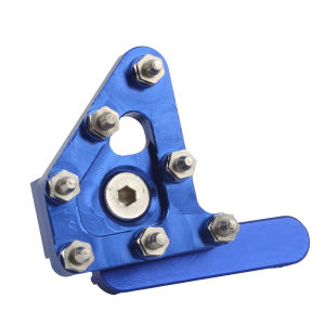 Motorcycle Rotatable Rear Brake Lever Pedal Head CNC Aluminum Alloy For Honda Yamaha Suzuki 125 150 250 300 Motorbike Parts