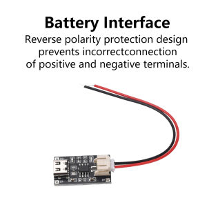 TP4056 Charging Source Module Board 18650 1A Lithium Battery and Protection Integrated Type-C Over-current Protection USB Port
