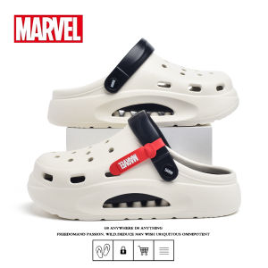 Marvel Mens Summer New Casual Soft Bottom Sandals Thick Bottom Anti-slip Wear-resistant Beach Shoes Breathable Slip-On Slippers
