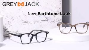 Grey Jack Kacamata Antiradiasi Blueray Model Kotak Soft Colour Bahan TR90 Ringan Fashion Pria Wanita Bisa Minus 8617