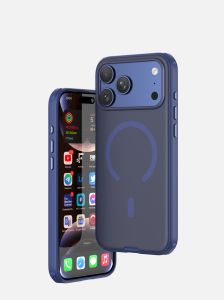 Ốp Điện Thoại Từ Tính Mờ Sang Trọng Cho iPhone Hỗ Trợ Sạc Không Dây Tương Thích Với Các Mẫu 16 15 14 13 17 18 Pro Max Vỏ Bảo Vệ Magsafe