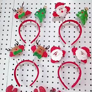 New Style Christmas Headbands Party Decoration Reindeer Antlers Star Christmas Atmosphere Ornaments