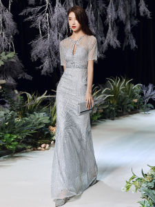 Stunning Luxury Occasion Fish Tail Dress