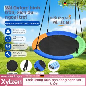Xích Đu An Toàn Chống Lật Hình Tròn Ngoài Trời