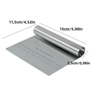 Dụng Cụ Nạo Bánh Bằng Thép Không Gỉ Dụng Cụ Cắt Bánh Ngọt Dụng Cụ Trộn Bột Dụng Cụ Trang Trí Bánh Fondant Dụng Cụ Nấu Ăn Tự Làm Dành Cho Người Lớn (nam/nữ)