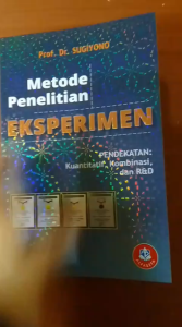 METODE PENELITIAN EKSPERIMEN PENDEKATAN KUANTITATIF KOMBINASI R&D - ALFABETA