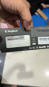 Ram Máy Tính KingBank KJXS Silver DDR5 16GB 5600MHz CL36 (Intel/AMD) - Hàng Chính Hãng