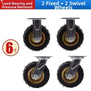 PAMPAS | Silent Shock Absorbing Thickened Brake Hand Truck Tire