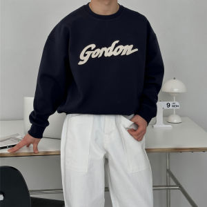 DAVID&ME | Stereo Letters Stylish Loose Hoodie