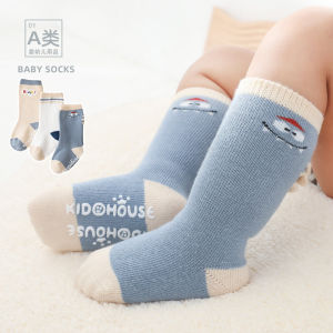 Baby Socks for Autumn & Winter: Cute Middle-Long Stockings for Newborn & Toddler