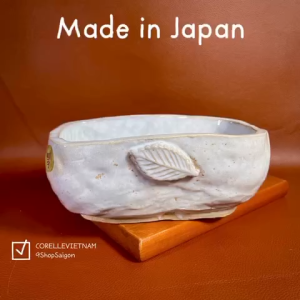 Hàng Hiếm Japan 100%New - 01 Chiếc Thố/ Chậu Mộc Bản Thủ Công