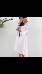 เสื้อคลุมชุดว่ายน้ำ สไตล์โบฮีเมี่ยน A72135