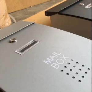 กล่องจดหมาย กล่องจดหมายกล่องจดหมายสแตนเลสล็อค ตู้รับจดหมาย เหล็กกล้าไร้สนิม