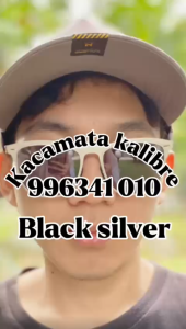 Kacamata Lipat Kalibre kacamata 89 Black-Silver Fashion/Outdoor Eyewear Sunglasses Kalibre 996341010