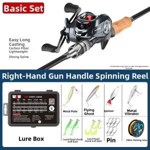 WEW | Beginner Carbon Ultra-hard Fishing Rod Set