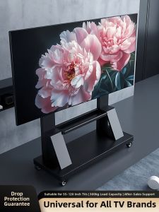 BESSGROUP | Universal Mobile TV Stand With Wheels