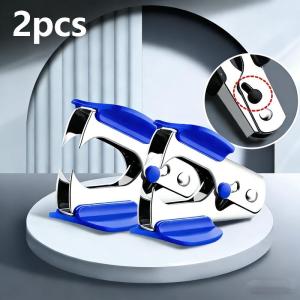 Labor Saving Stapler Remover Secure Lock Mechanism for Office School Multipurpose Paper Removal Tool