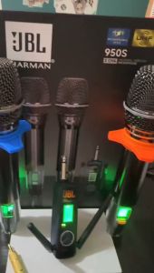 NEW JBL Party Box Wireless Mic: High-Quality Pro Sound, Rechargeable Battery, Plug & Play, Receive 950S/980S