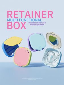 Loolecondera | Portable Breathable Orthodontic Retainer Case