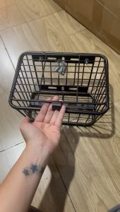 Rổ có nắp xe Wave và xe Sirius bằng inox có nắp.