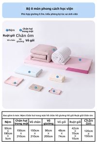Mercury | Bộ Đồ Chăn Ga Gối cho Sinh Viên Nệm Gối Rèm