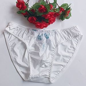 Soft Skin-Friendly Breathable Ice Silk Milk Silk Mens Triangle Underwear Seamless Shorts One-Piece Briefs Multi-Color