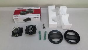 2PCS 4 Inch Car Speakers 440W 4-Way Coaxial Audio Full Range Stereo Door Speakers with Grille and Cable